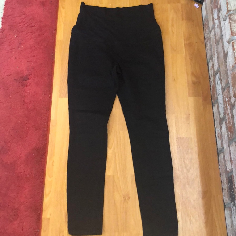 Life in Progress Maternity black jeans sz 28 skinn